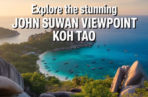 Stunning John Suwan Viewpoint Koh Tao