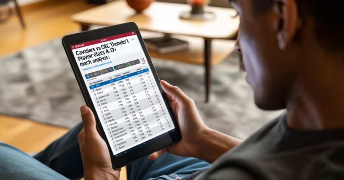 Cavaliers vs OKC Thunder: Player Stats