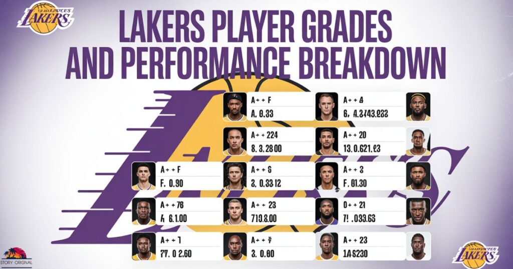 Lakers Player Grades and Performance Breakdown