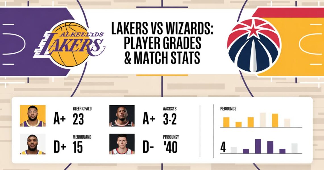Lakers vs Wizards: Player Grades & Match Stats