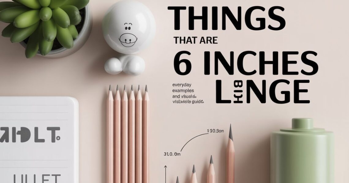 Things That Are 6 Inches Long – Everyday Examples and Visual Guide
