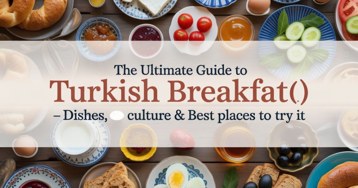 The Ultimate Guide to Turkish Breakfast (Kahvaltı) – Dishes, Culture & Best Places to Try It