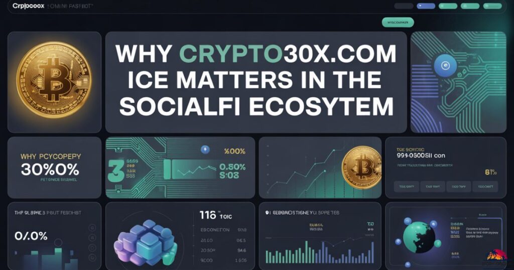 Why Crypto30x.com ICE Matters in the SocialFi Ecosystem
