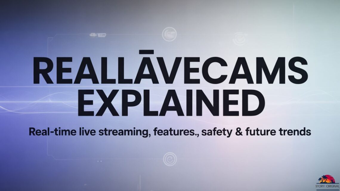 Reallıvecams real-time live streaming platform showing interactive live camera experience