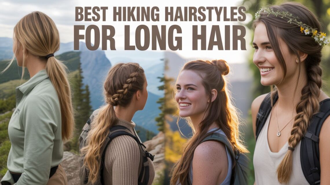 Best hiking hairstyles for long hair keeping strands secure and stylish on outdoor trails.