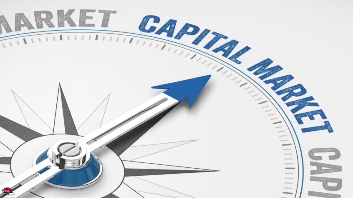 capital markets with stock charts, bonds, and financial growth indicators.