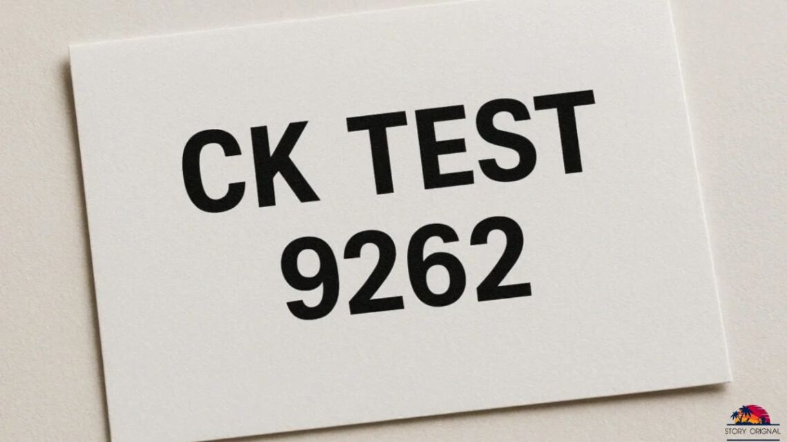 cktest9262 unique digital identifier used in software testing and online curiosity