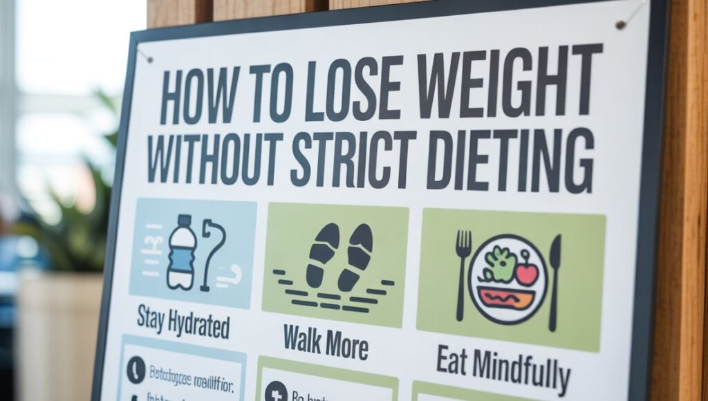 How to Lose Weight Without Strict Dieting