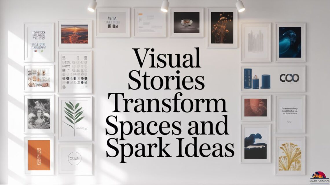 visual storytelling transforming an interior space with art, colors, and inspiring design elements.